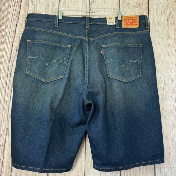 Levis 569 Mens Denim Shorts size W46 - Picture 5 of 9